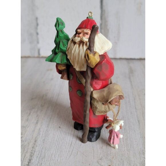 Hallmark making his way 1998 rustic Santa ornament Xbox - Picture 2 of 7